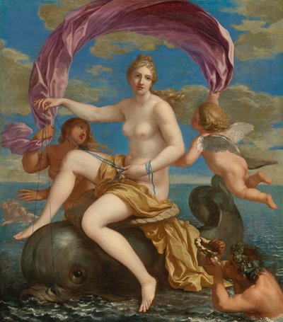 El triunfo de Galatea de Charles Alphonse du Fresnoy